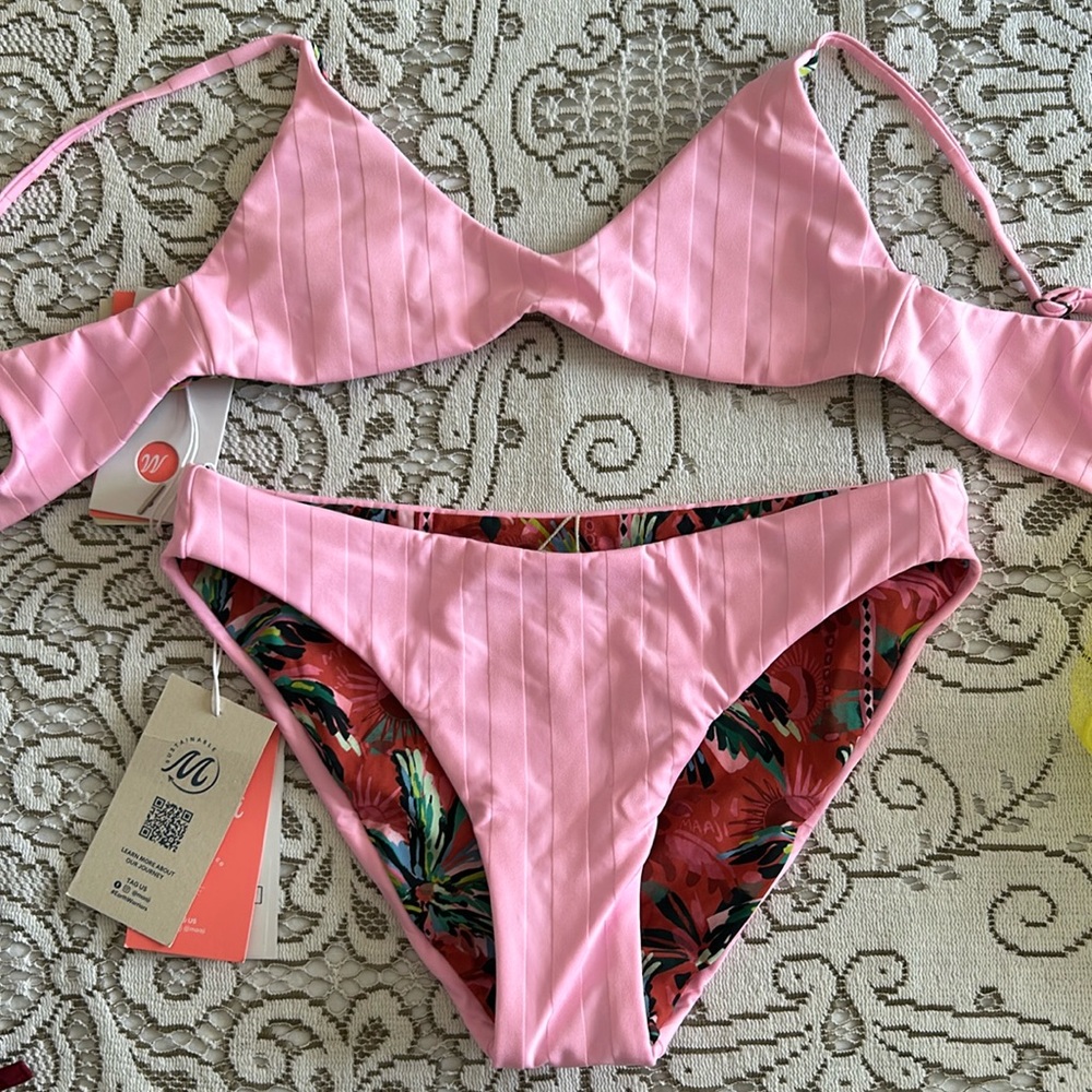 Maaji reversible bikini NWT